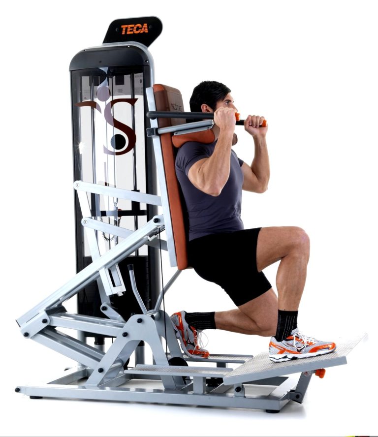 TECA SP180S Advanced hack squat gym tool