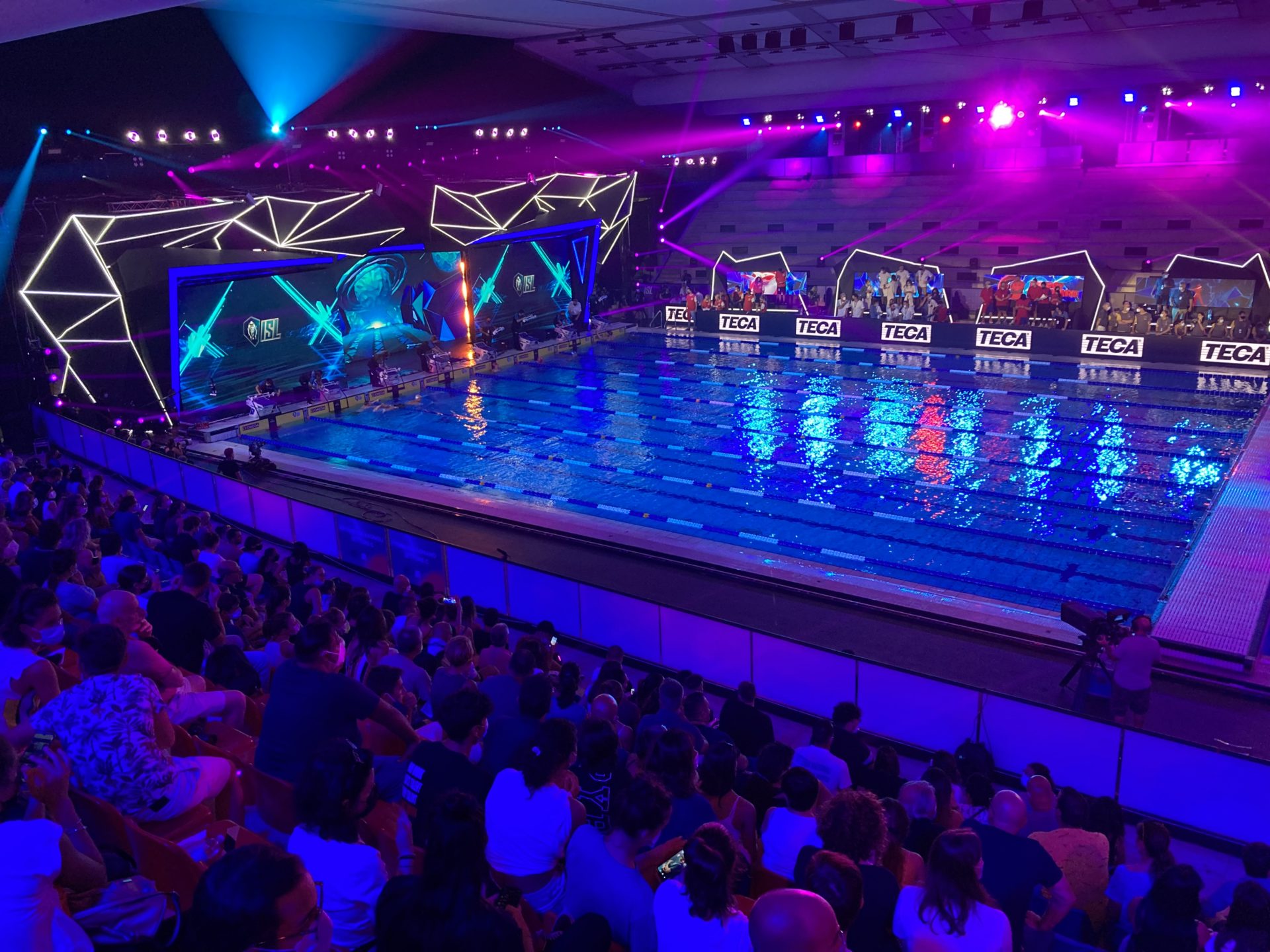 TECA Attrezzi Fitness Sponsor Tecnico International Swimming League